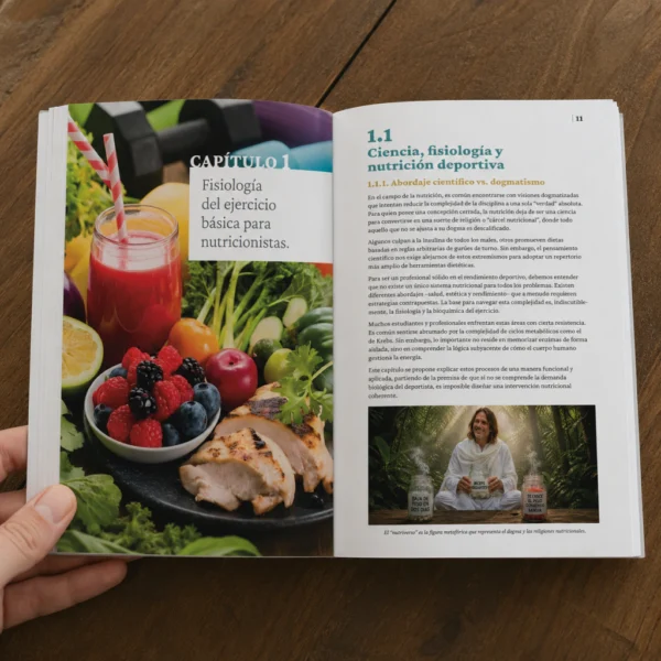 Interior del libro: capítulo 1, fisiología del ejercicio