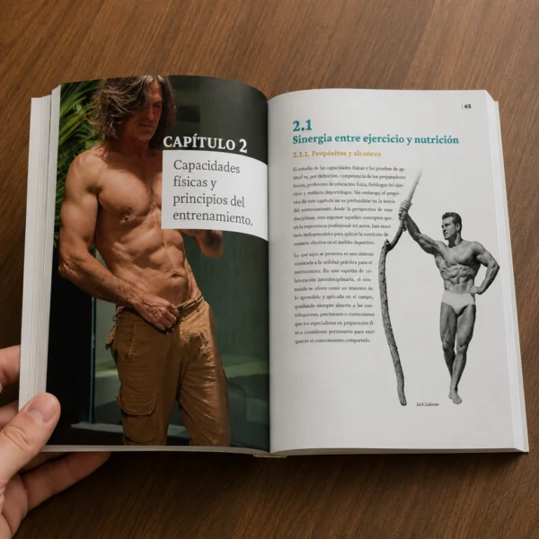 Interior del libro: capítulo 2, capacidades físicas y entrenamiento
